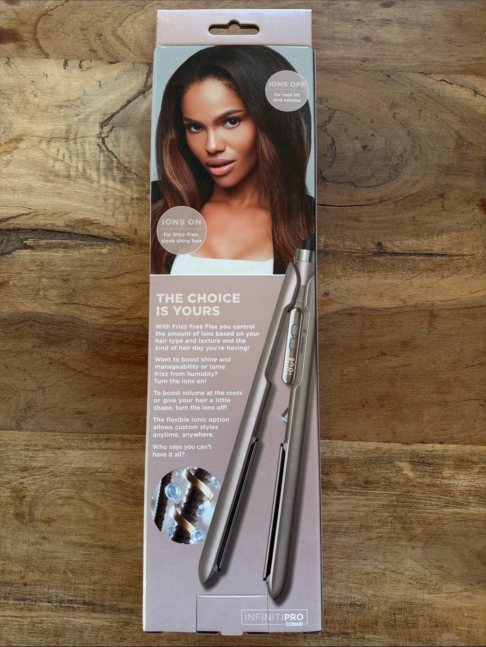 Conair Infinitipro frizz free flex 1” flat iron - Picture 4 of 6